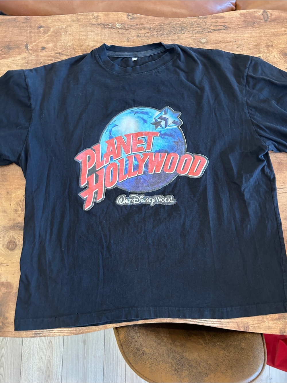 Planet Hollywood Black Graphic Tee - Walt Disney World